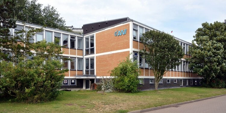 Das Alfred-Wegener-Institut auf Helgoland.