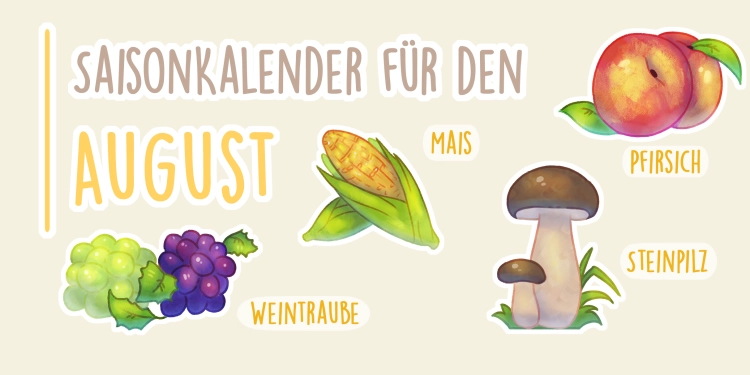 Titelbild Saisonkalender August
