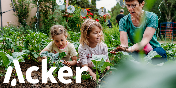 Kinder lernen die Landwirtschaft kennen