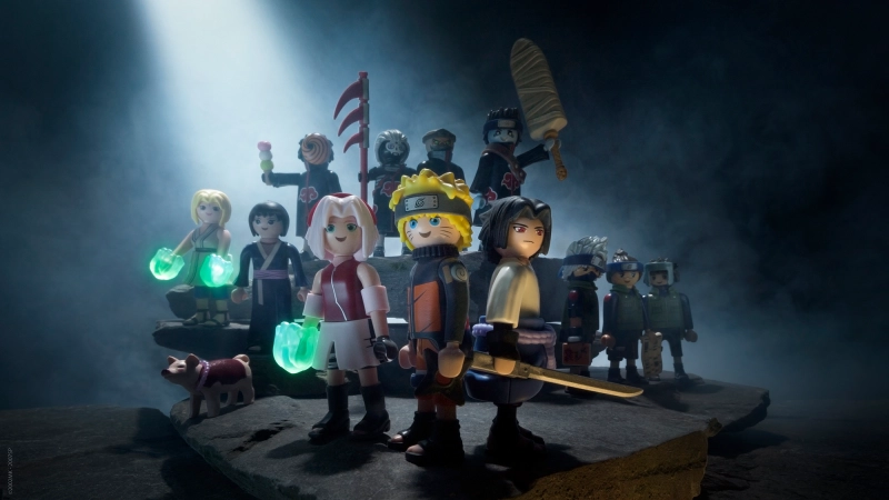 Naruto und seine Freunde und Feinde als Playmobil Figuren