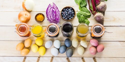 Natürlich gefärbte Eier: nachhaltige Farbtupfer im Osterkorb