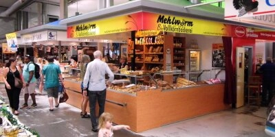 Mehlwurm Bio-Vollkornbäckerei in der Marheinekehalle