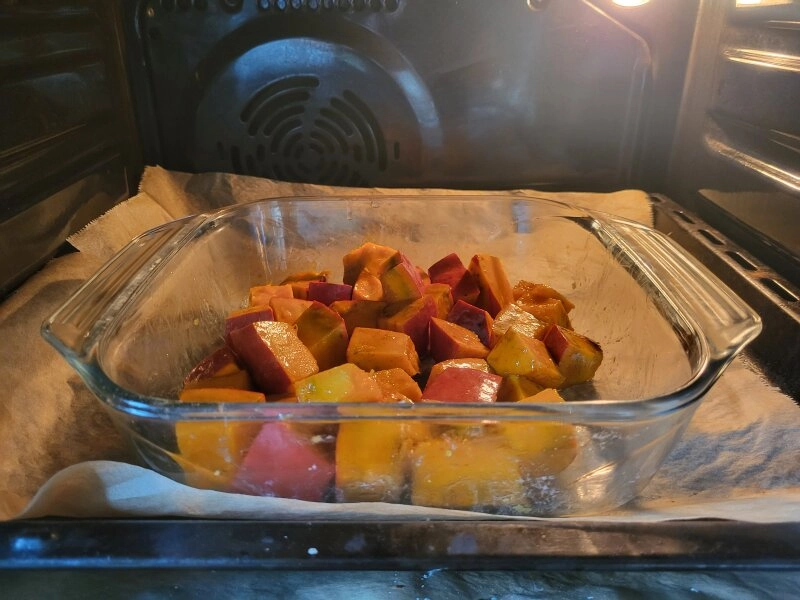 Ab in den Ofen mit dem Kürbis!