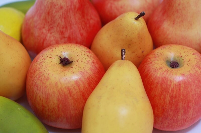 Äpfel und Birnen - nicht das Gleiche, aber im Winter ein guter Vitamin