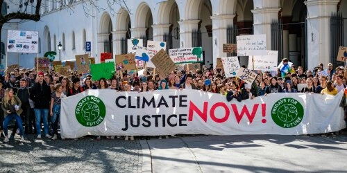 Vor der Wahl auf die Straße: Klimastreik am 14. Februar