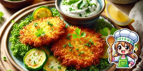 Kohlrabischnitzel mit Bärlauchquark - Genüsslich durch den März!